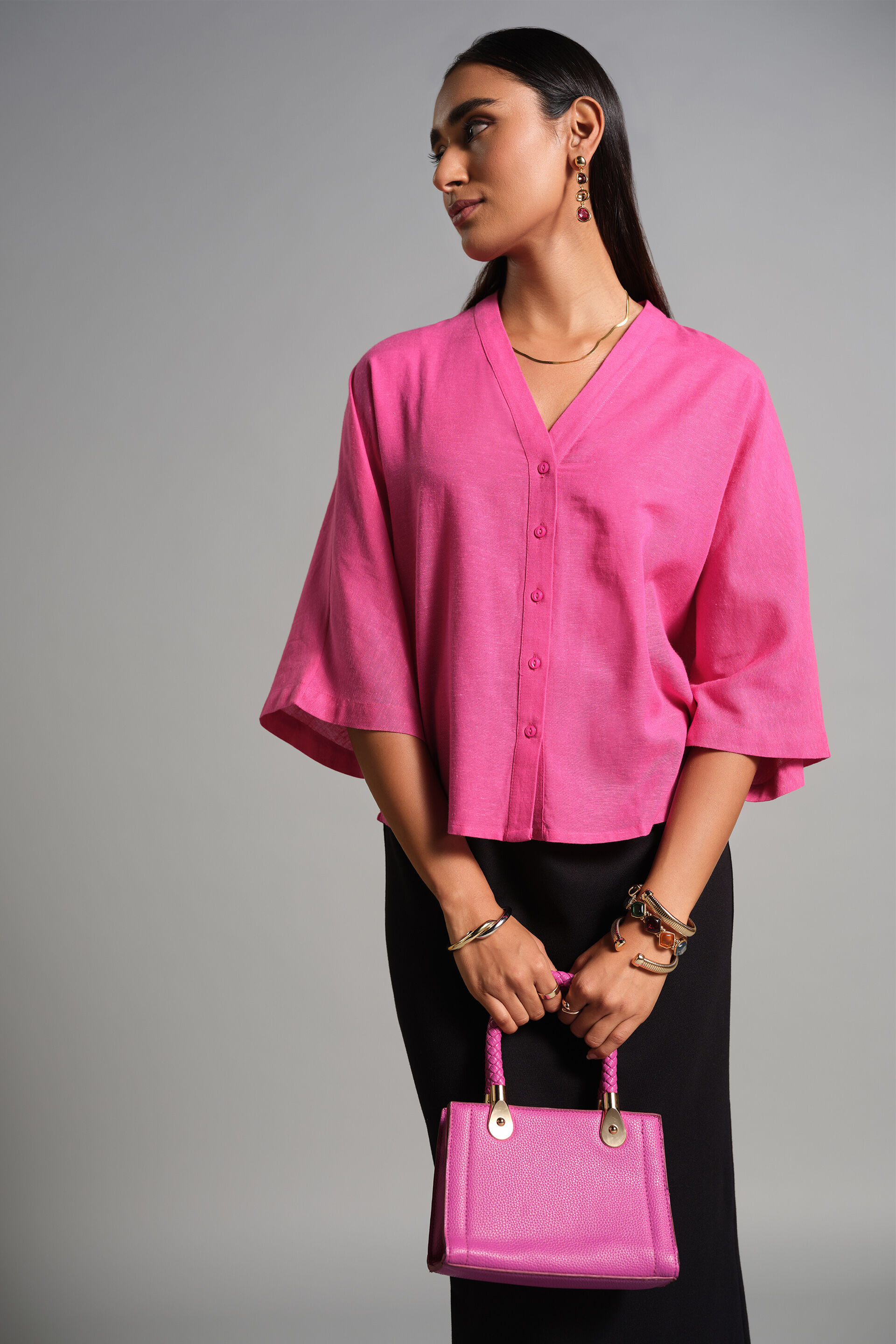 Jazzlyn Shirt, Pink, image 3